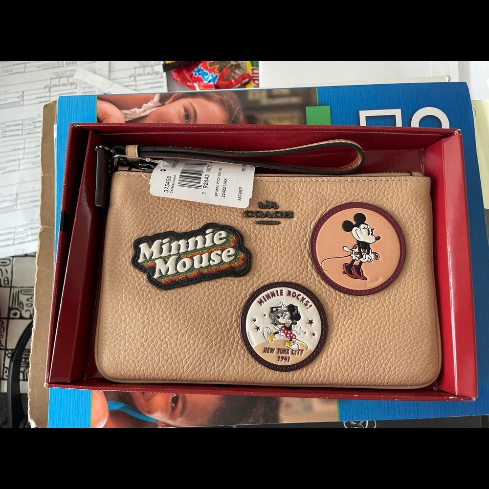 Disney X Coach wrist wallet